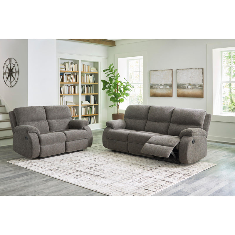 Signature Design by Ashley Scranto 66502U1 2 pc Reclining Living Room Set IMAGE 2