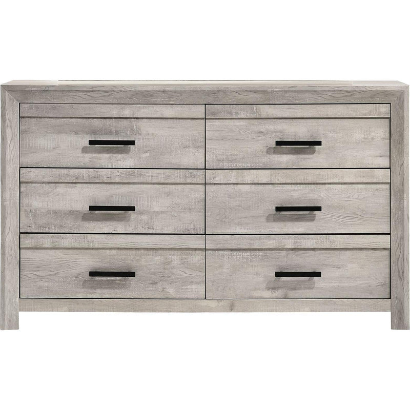 Elements International Ellen EL700 7 pc Full Panel Bedroom Set IMAGE 4