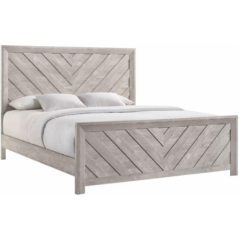 Elements International Ellen EL700 7 pc King Panel Bedroom Set IMAGE 2