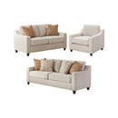  Coaster Furniture Christine 552061-S3 3 pc Living Room Set IMAGE 1