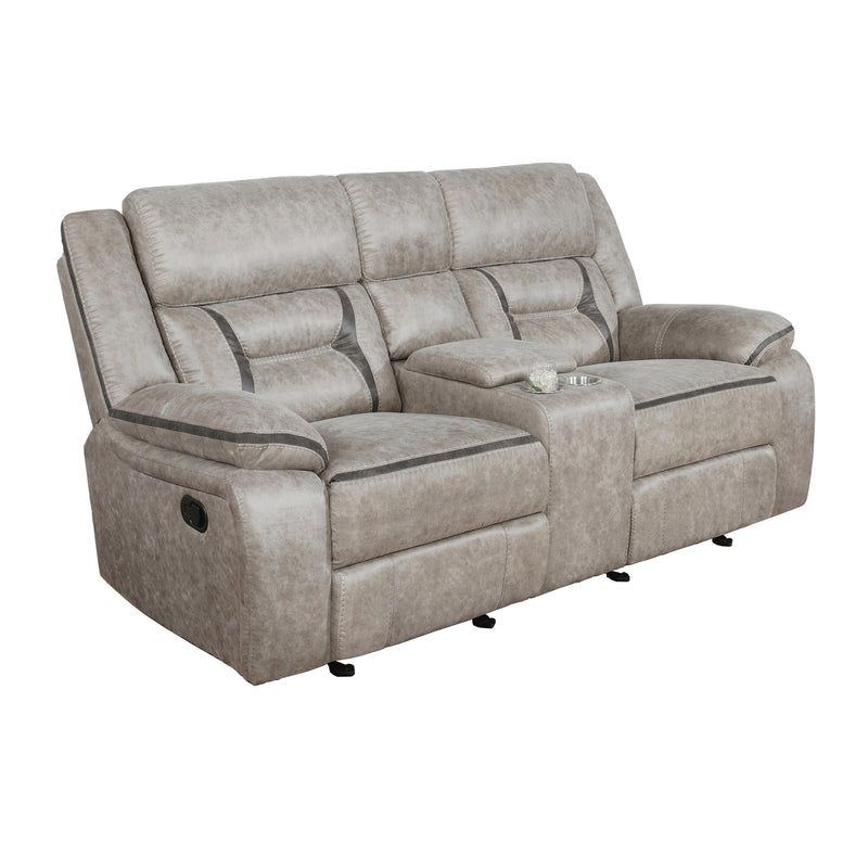 Coaster Furniture Greer 651351-S3 3 pc Reclining Living Room Set IMAGE 4