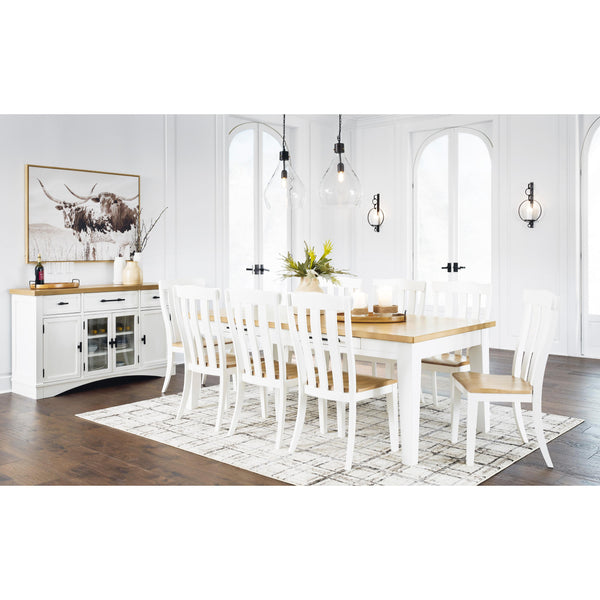 Signature Design by Ashley Ashbryn D844 6 pc Dining Set IMAGE 1