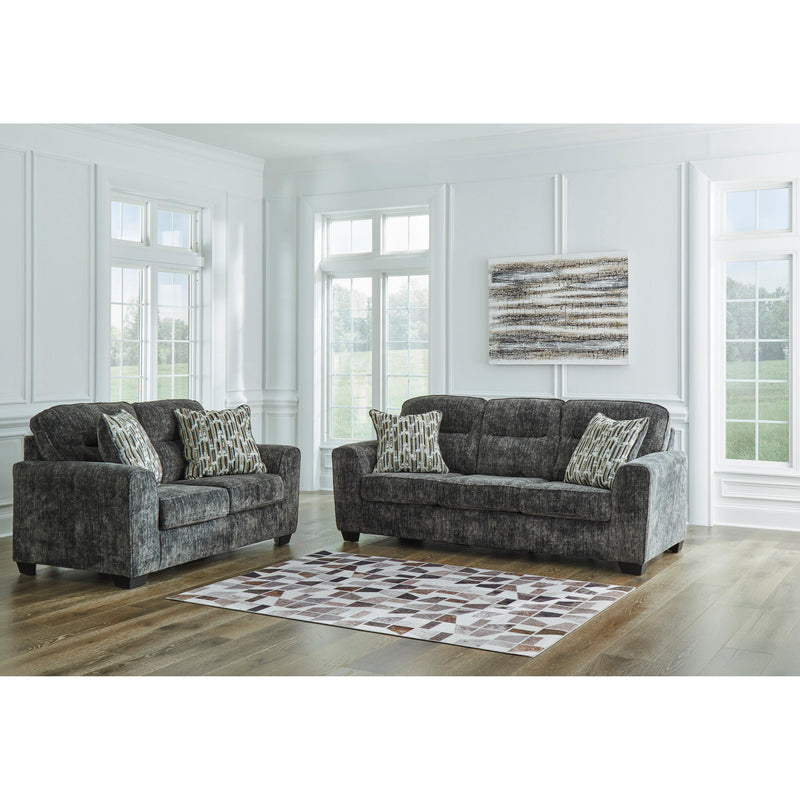 Signature Design by Ashley Lonoke 50504U1 2 pc Living Room Set IMAGE 2