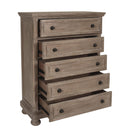 New Classic Furniture Allegra 5-Drawer Chest B2159-070 IMAGE 3