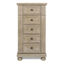 New Classic Furniture Allegra 5-Drawer Chest B2159-079 IMAGE 2