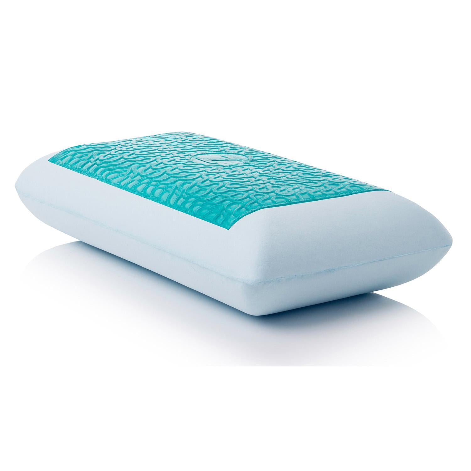 Malouf Gel Dough + Z Gel Mid Loft King Bed Pillow ZZKKMPGL