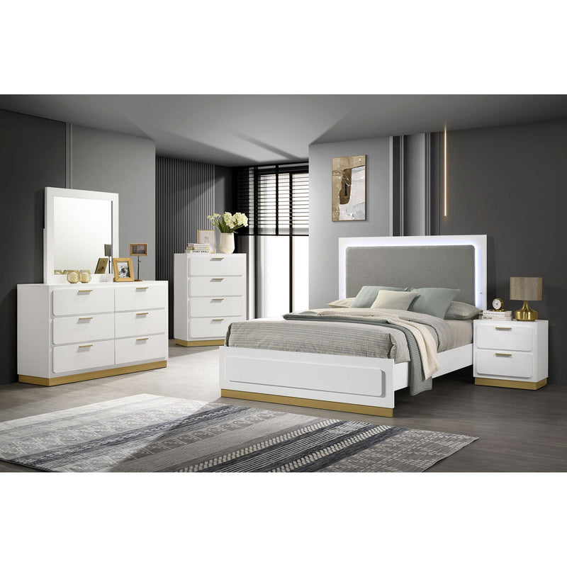 Coaster Furniture Caraway 224771KE-S5 7 pc King Panel Bedroom Set IMAGE 1