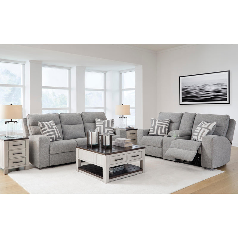 Signature Design by Ashley Biscoe 90503U1 2 pc Power Reclining Living Room Set IMAGE 1