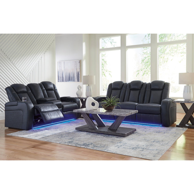 Signature Design by Ashley Fyne-Dyme 36603U1 2 pc Power Reclining Living Room Set IMAGE 1