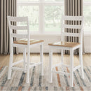  Signature Design by Ashley Gesthaven D398D2 5 pc Counter Height Dining Set IMAGE 3