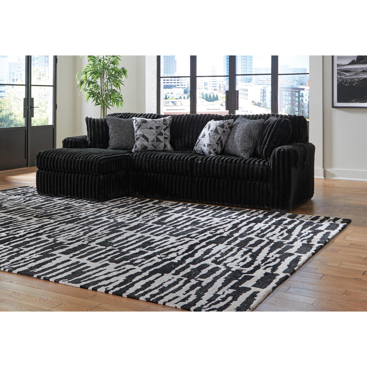 Signature Design by Ashley Midnight-Madness 98103 3 pc Living Room Set