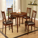  Furniture of America Round Dwight I Dining Table CM3988RT IMAGE 2
