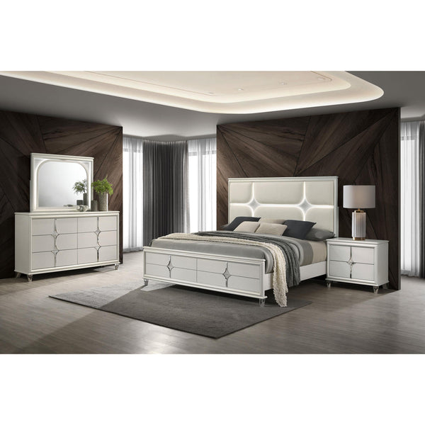 Coaster Furniture Olivia 224951KE-S4 6 pc King Panel Bedroom Set IMAGE 1