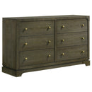 Coaster Furniture Gran Park 224931Q-S4 6 pc Queen Canopy Bedroom Set IMAGE 4