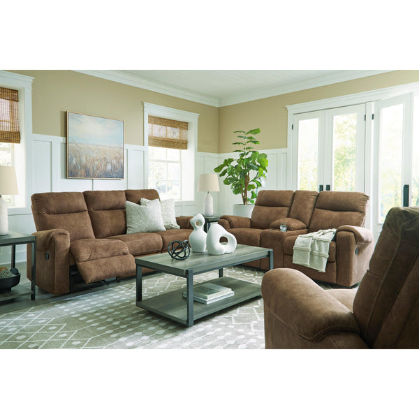 Signature Design by Ashley Edenwold 13805U2 3 pc Reclining Sofa, Loveseat and Recliner Set IMAGE 1