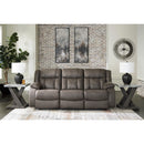  Signature Design by Ashley First Base 68804U1 2 pc Reclining Living Room Set IMAGE 3