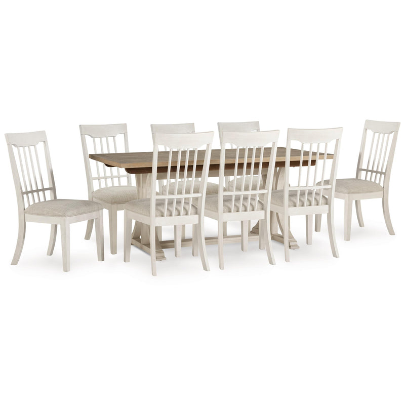  Benchcraft Shaybrock D683D5 9 pc Dining Set IMAGE 2