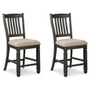 Signature Design by Ashley Tyler Creek D736D14 3 pc Counter Height Dining Set IMAGE 3