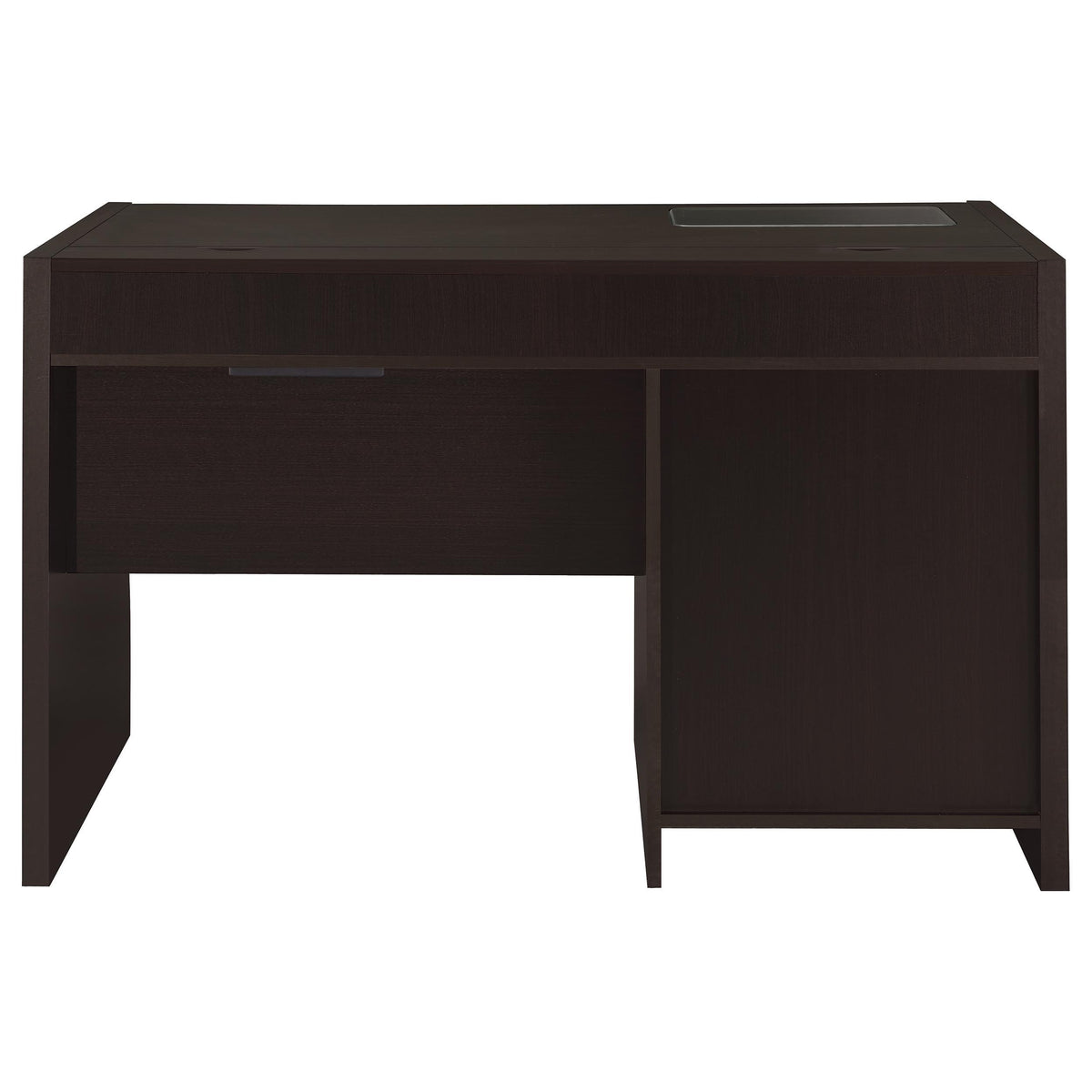 Coaster Furniture Halston 800702 47-inch 2-Drawer Office Desk with Cab