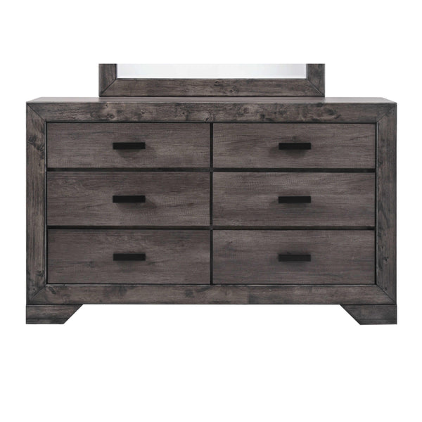 Elements International Nathan 6-Drawer Dresser NH100DR IMAGE 1