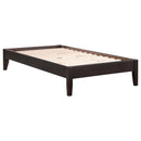  Coaster Furniture Hounslow 300555T Twin Universal Platform Bed - Cappuccino IMAGE 1