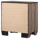  Coaster Furniture Kauffman 204192 2-Drawer Nightstand - Washed Taupe IMAGE 7