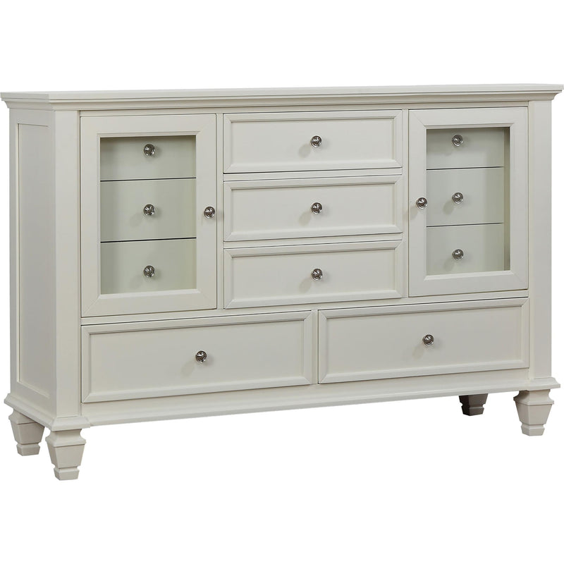  Coaster Furniture Sandy Beach 201301KEN-S4 6 pc King Panel Bedroom Set IMAGE 4