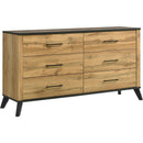  Coaster Furniture Kaywood 225001Q-S4 6 pc Queen Panel Bedroom Set IMAGE 4