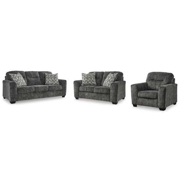  Signature Design by Ashley Lonoke 50504U13 3 pc Living Room Set IMAGE 1