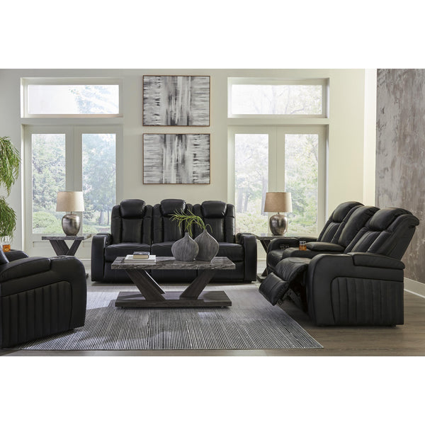  Signature Design by Ashley Caveman 90703U2 3 pc Power Reclining Living Room Set IMAGE 1