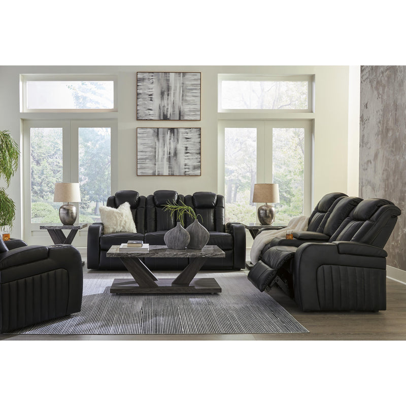  Signature Design by Ashley Caveman 90703U2 3 pc Power Reclining Living Room Set IMAGE 3
