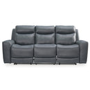  Signature Design by Ashley Mindanao U59504U2 3 pc Power Reclining Living Room Set - Steel IMAGE 4