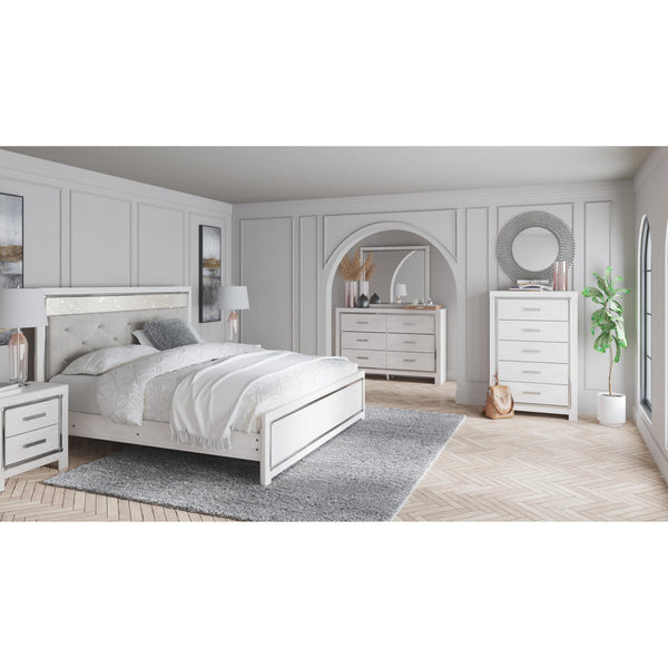 Signature Design by Ashley Altyra B2640B32 6 pc King Panel Storage Bed