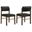  Coaster Furniture Decker 193951WAL-S7C 7 pc Dining Set IMAGE 3