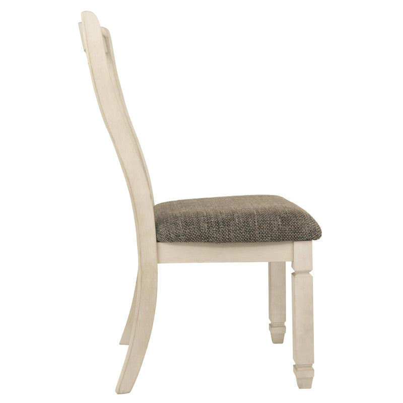 Signature Design by Ashley Bolanburg Dining Chair Bolanburg D647-01 Dining Upholstered Side Chair (2 per package) IMAGE 3