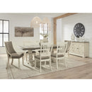 Signature Design by Ashley Bolanburg Dining Chair Bolanburg D647-02 Dining Upholstered Side Chair (2 per package) IMAGE 6