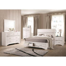  Coaster Furniture Miranda 205114 Dresser Mirror - White IMAGE 3