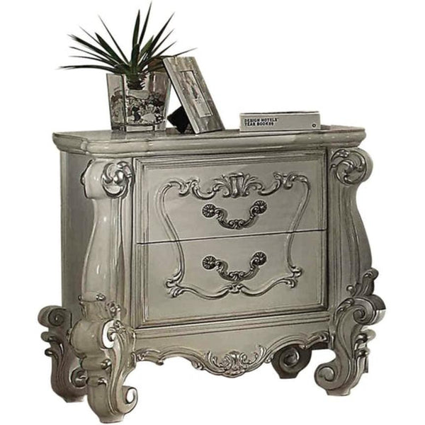 Acme Furniture Versailles 2-Drawer Nightstand 21133 IMAGE 1