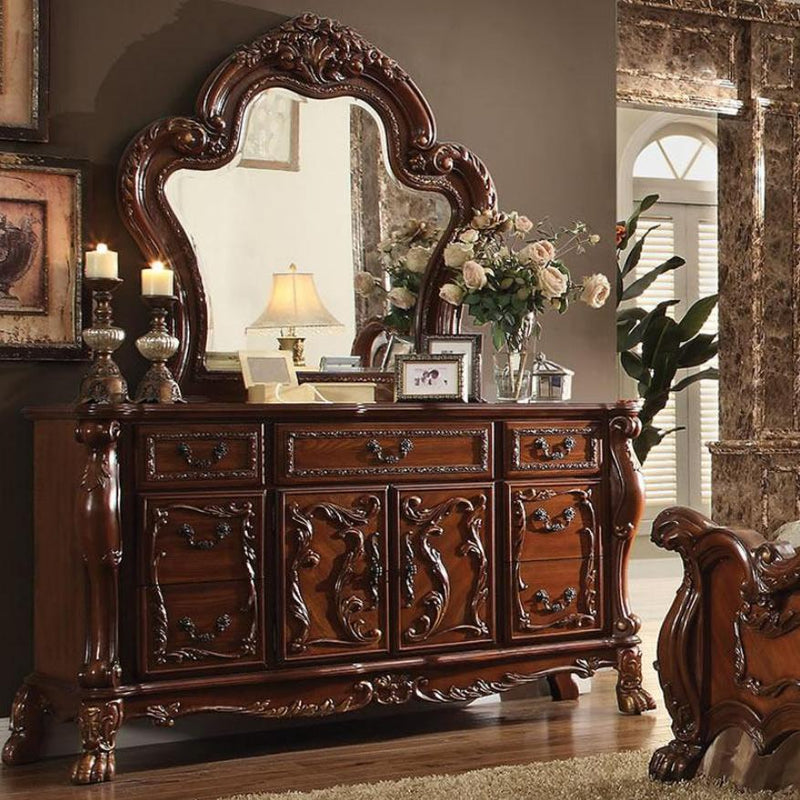 Acme Furniture Dresden Arched Dresser Mirror 12144 IMAGE 3