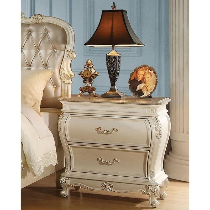 Acme Furniture Chantelle 2-Drawer Nightstand 23543 IMAGE 2