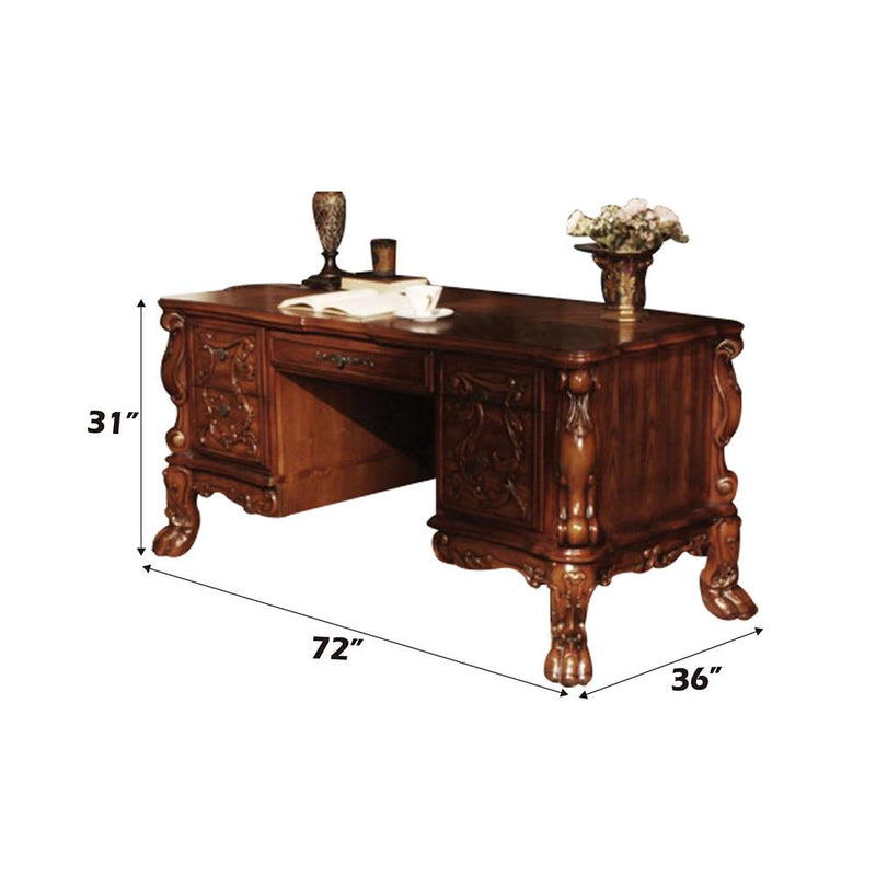 Acme Furniture Dresden 12169 Executive Writing Desk IMAGE 4