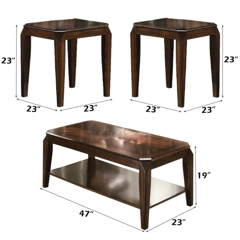 Acme Furniture Docila 80655 3PC Pack Coffee & End Set IMAGE 5