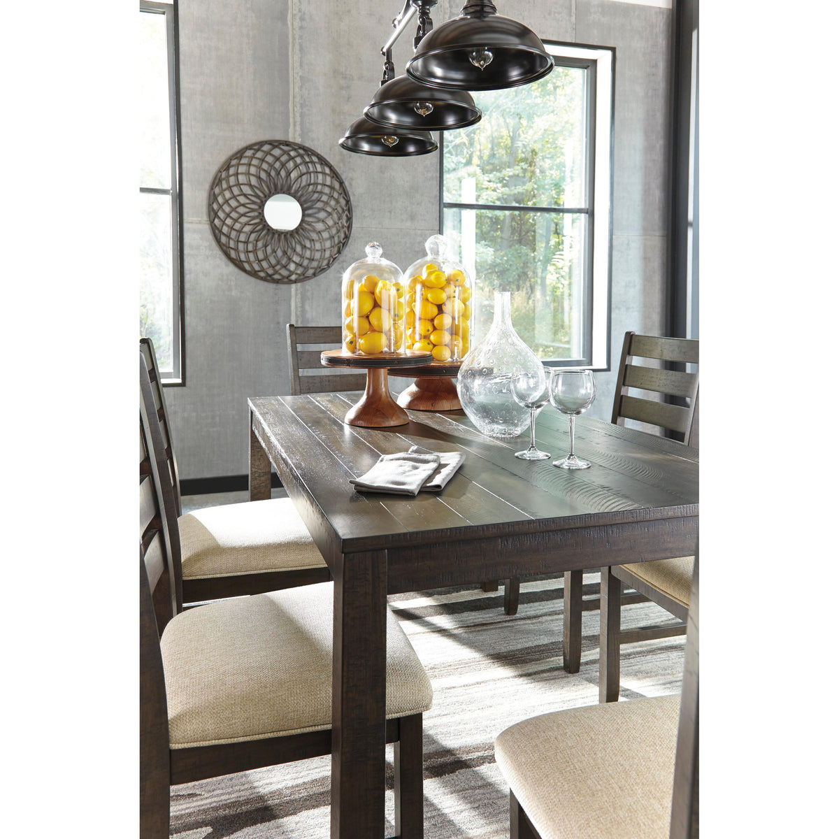 Signature Design by Ashley Rokane 7 pc Dinette D397-425
