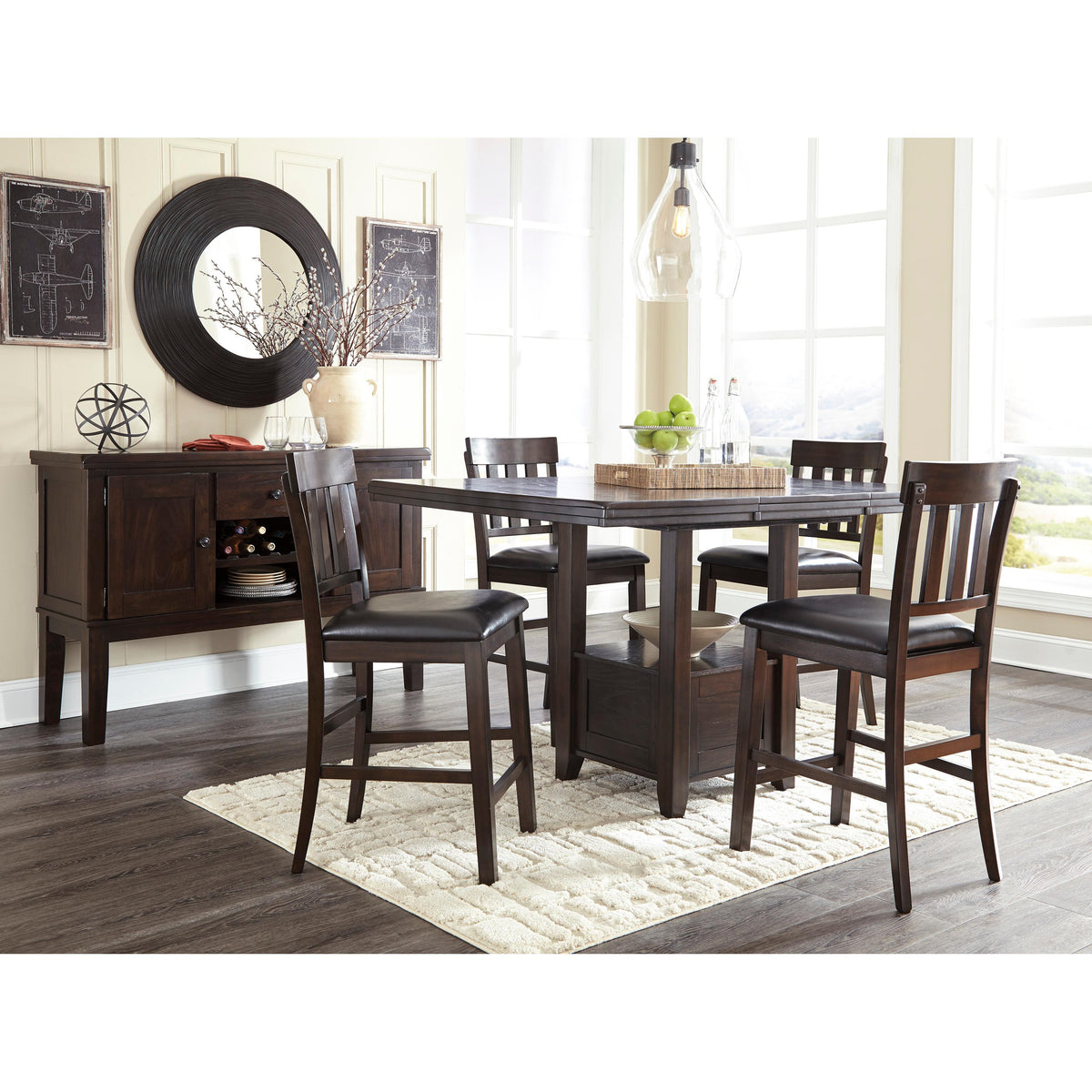 Signature Design by Ashley Haddigan Counter Height Stool Haddigan D596