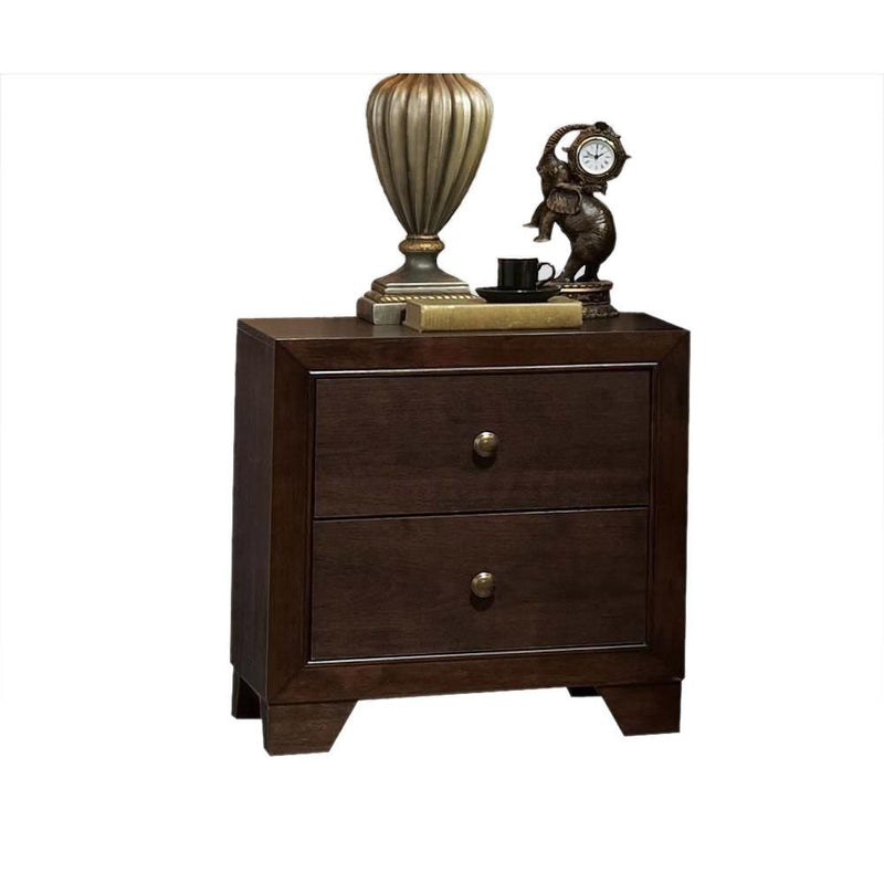 Acme Furniture Madison 2-Drawer Nightstand 19573 IMAGE 1