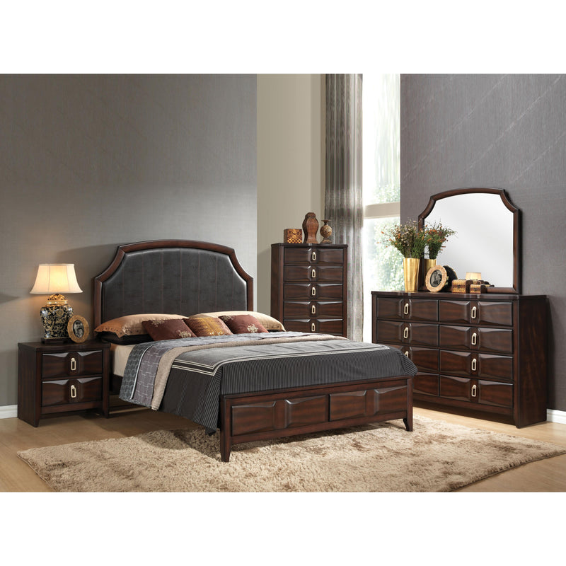 Acme Furniture Lancaster Queen Upholstered Panel Bed with Storage 24570Q IMAGE 3