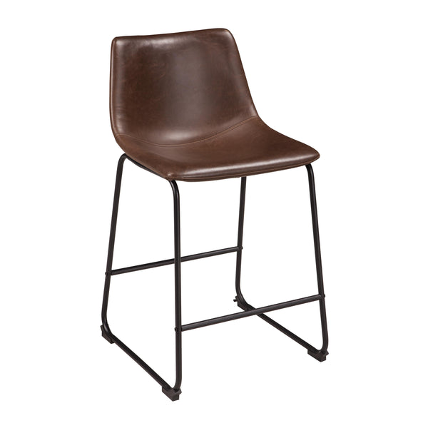 Signature Design by Ashley Centiar Counter Height Stool Centiar D372-124 Upholstered Barstool (2 per package) IMAGE 1