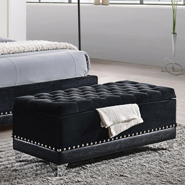 Coaster Furniture Barzini Storage Bench 300644 IMAGE 1