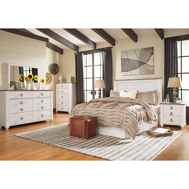 signature design by ashley willowton whitewash dresser Willowton
