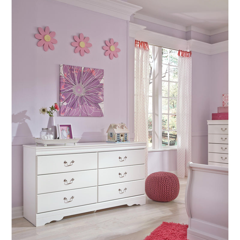 signature design by ashley anarasia dresser Anarasia White Dresser